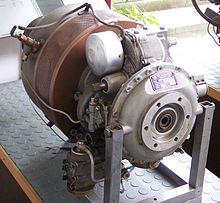 Das Triebwerk der Do 32, eine Gasturbine BMW 6012