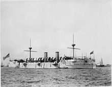 Baltimore (Cruiser 3). Starboard bow, 1891 - NARA - 512896.jpg