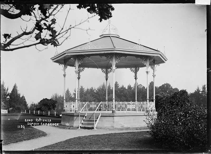 File:Band rotunda at the Domain, Cambridge, ca 1910s (21595859551).jpg