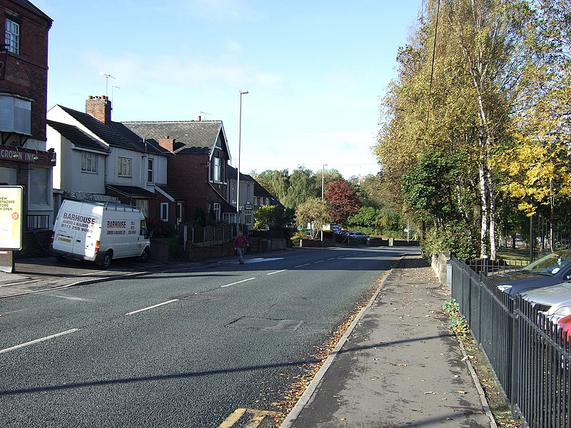 File:Barnsley Road, South Kirkby - geograph.org.uk - 2636942.jpg