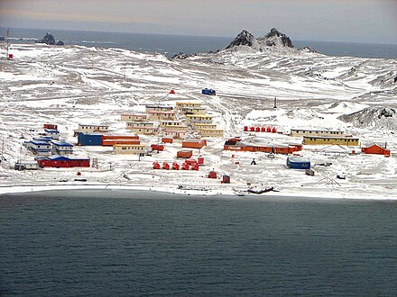 Base Frei en Antarctique