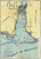 Battle of Mobile Bay map
