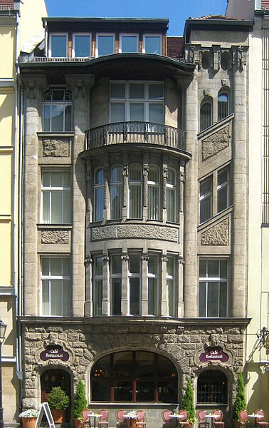 File:Berlin, Mitte, Nikolaiviertel, Poststraße 30, Schmales Haus 02.jpg