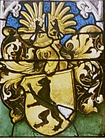 Wappen der Herren von Bibra in der St. Leo Kirche in Bibra
