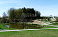 Čeština: Návesní rybník ve vsi Bitětice v okrese Pelhřimov, kraj Vysočina. English: Village pond in Bitětice, part of the town of Pelhřimov, Pelhřimov District, Vysočina Region, Czech Republic.