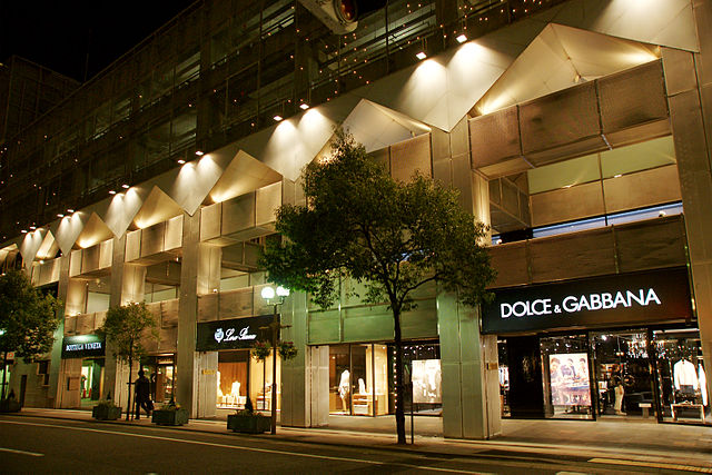 Dolce & Gabbana store in Kobe, Japan