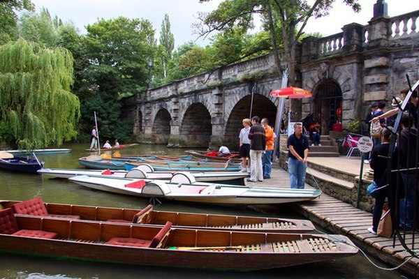 The Cherwell at Magdalen Bridge, Oxford