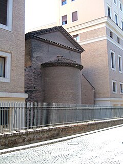 San Lorenzo in Piscibus Church in Rome, Italy