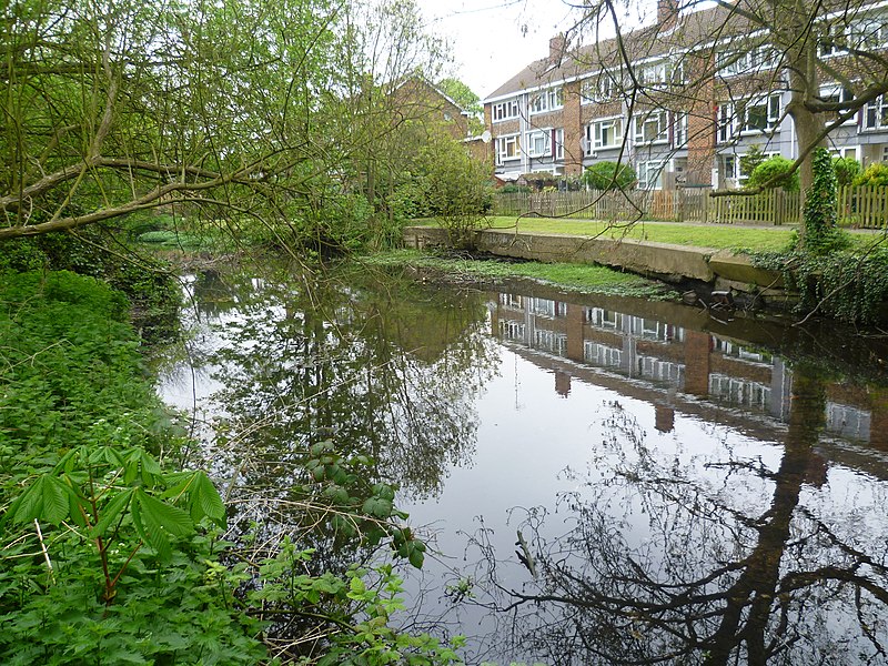 File:Branch of the River Wandle - geograph.org.uk - 2926338.jpg