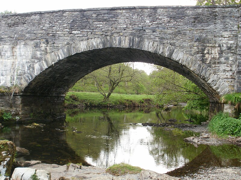 File:Bridge over the Afon Llugwy - geograph.org.uk - 2409189.jpg