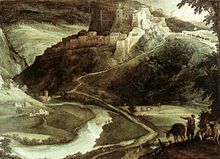 Paul Bril, Il feudo di Rocca Sinibalda, 1601