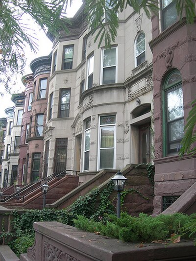 Along Stuyvesant Avenue