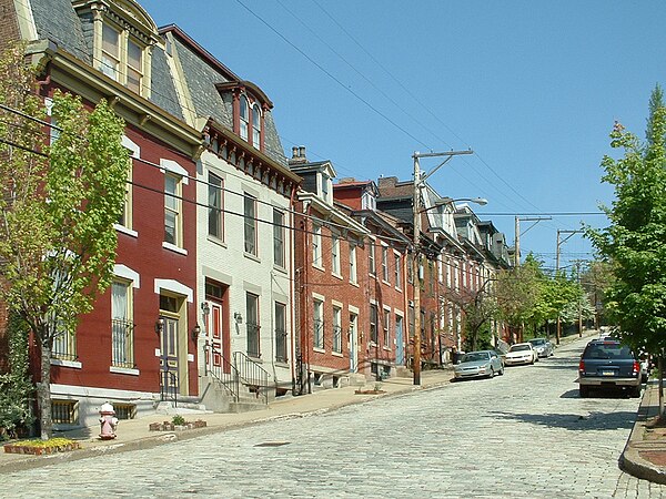 Image: Buena Vista Street, Mexican War Streets, Pittsburgh, 2008 05 27