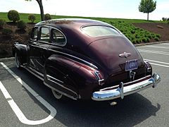 Vue arrière du modèle 1941.