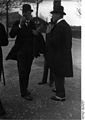 Carl Friedrich von Siemens (rechts) 1928 mit dem Präsidenten des Rechnungshofs des Deutschen Reichs, Friedrich Saemisch