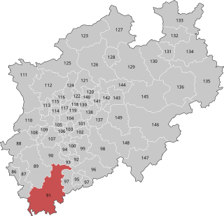 <span class="mw-page-title-main">Euskirchen – Rhein-Erft-Kreis II</span> Federal electoral district of Germany