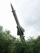 Vue du missile S 75.