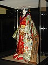 Bunraku doll in the National theatre, Osaka