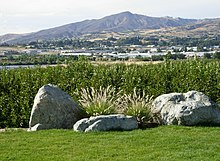 Burch Mountain above Wenatchee