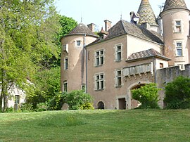 The chateau in Burnand