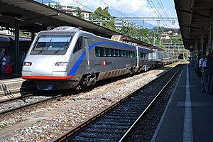 ETR 470 en diseño SBB en Lugano