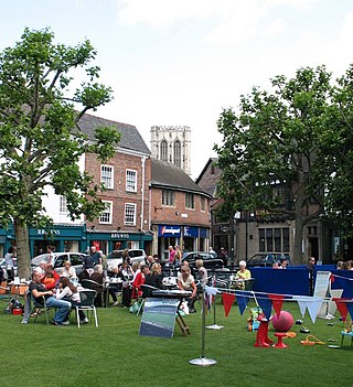 <span class="mw-page-title-main">St Sampson's Square</span> Open space in York, England