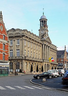 Het gemeentehuis Hôtel de Ville van Cambrai