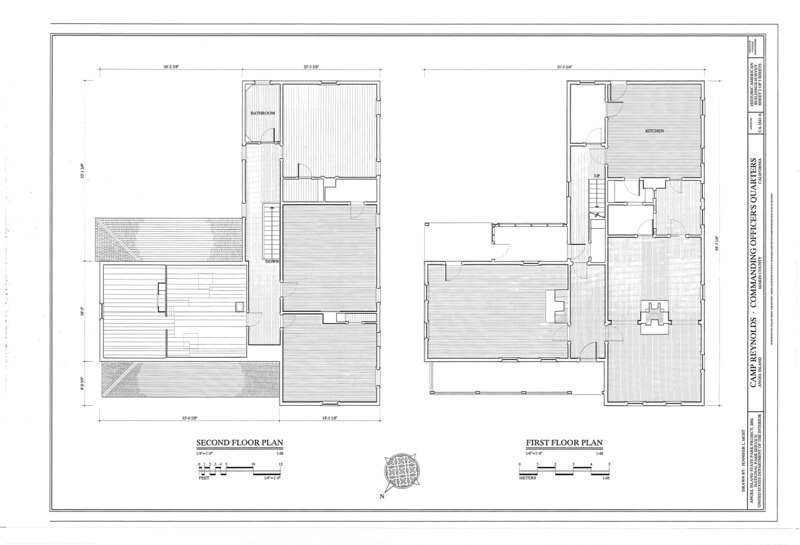 File:Camp Reynolds, Commanding Officer's Quarters, Angel Island State Park, Angel Island, Marin County, CA HABS CA-1841-A (sheet 2 of 5).tif