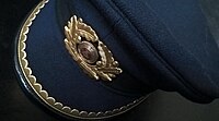 Cap of a Marine Officer of the Navy of the National People's Army of the GDR - (Without cap cover) - 1962 - Image 001.jpg