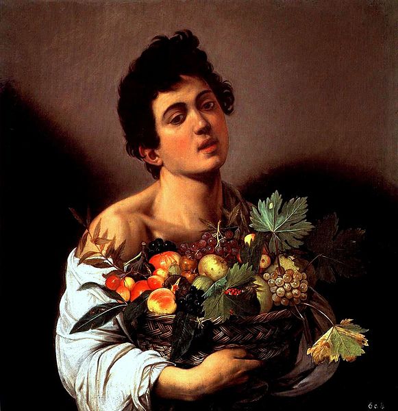 File:Caravaggio - Fanciullo con canestro di frutta.jpg