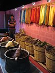 Naturally dyed wool in a Turkish carpet manufacture Carpet factory.jpg