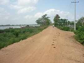 Country road at Hatillo de Loba