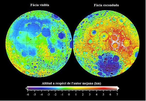 Luna: Caracteristicas fisicas, Orbita e rotacion, Formacion