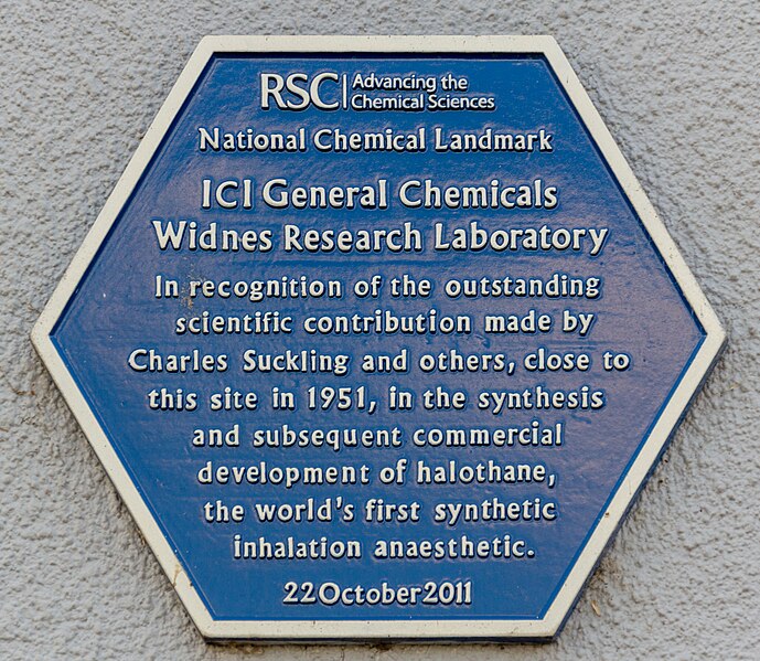 File:Catalyst - ICI General Chemicals Widnes Research Laboratory blue plaque.jpg