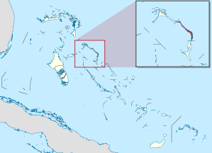 The Location of the District of Central Eleuthera Central Eleuthera in Bahamas (zoom).svg