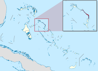 Central Eleuthera district of the Bahamas