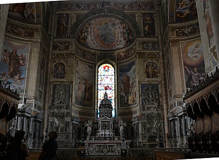The main altar.