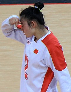 Chen Fengqing Women's goalball 2012 Paralympics (cropped).jpg