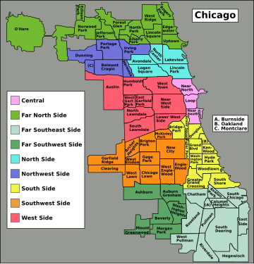 Community areas in Chicago