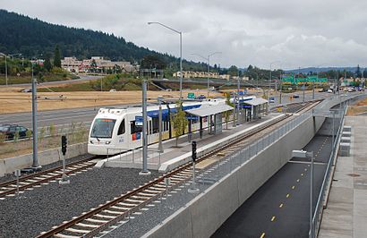 How to get to Clackamas Town Center Transit Center with public transit - About the place