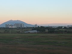 Clark Global City, Mount Arayat view from airport