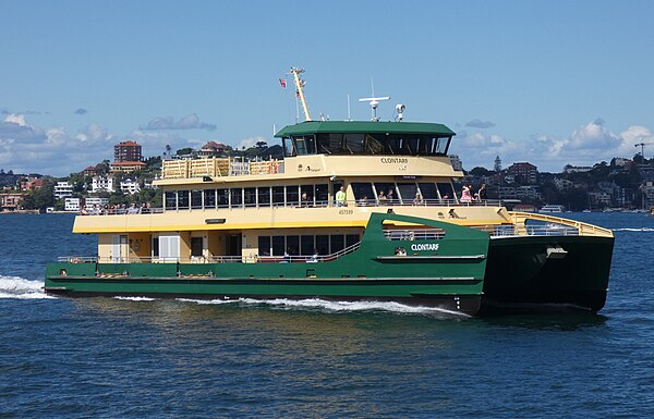 Clontarf, a Gen 2 Emerald class ferry