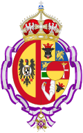 Coat of Arms of Cecilie, German Crown Princess (Order of Maria Luisa).svg