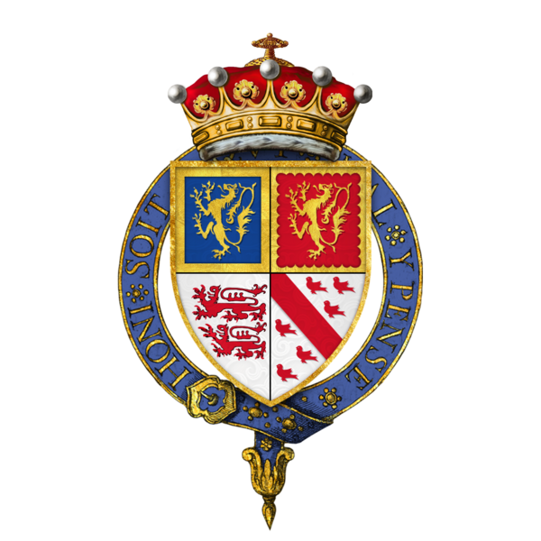 File:Coat of Arms of Sir John Talbot, 2nd Earl of Shrewsbury, KG.png