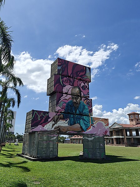 File:Container art at Butterworth, Seberang Perai 2024.jpg