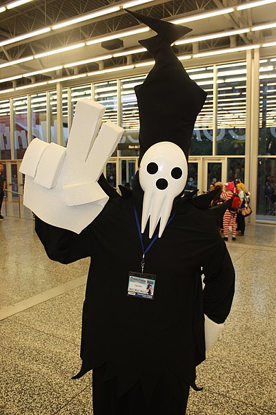 File:Cosplay of Death from Soul Eater at Otakuthon 2014 (15029281392).jpg