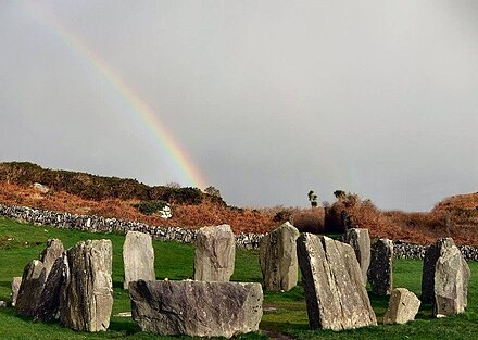 Drombeg stone circle, County Cork, Ireland