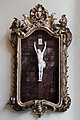 Ivory crucifix in the bedroom