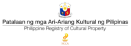 Current logo for the Philippine Registry of Cultural Property Current logo of the Philippine Registry of Cultural Property.png