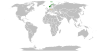 Location map for the Czech Republic and Norway.